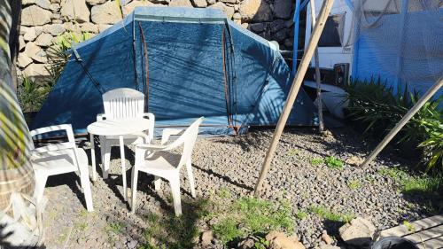 Zahrada ubytování Camping Invernaderito