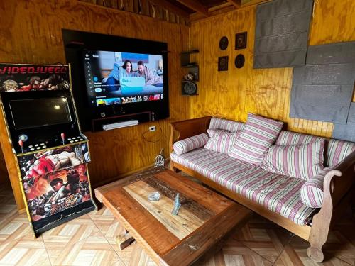 Foto dalla galleria di Cabañas costa rio Imperial a Quillén