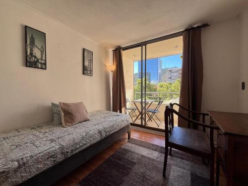 Ένα ή περισσότερα κρεβάτια σε δωμάτιο στο Living Montt