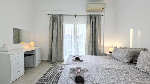 Ένα ή περισσότερα κρεβάτια σε δωμάτιο στο Apartment Verbena in Mandarin Grove
