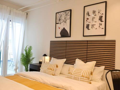 Postel nebo postele na pokoji v ubytování Apartamento Larrabide Industrial