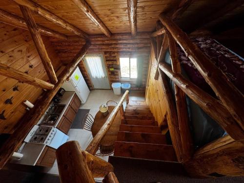 Posezení v ubytování Riverfront Loft 5