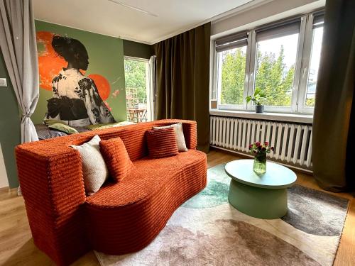 Zielony Apartament w Centrum- parking