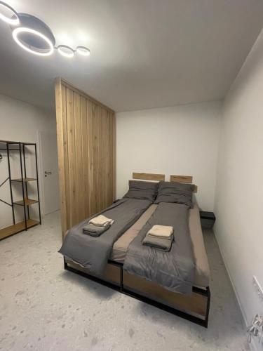 Ένα ή περισσότερα κρεβάτια σε δωμάτιο στο Manda's Flat