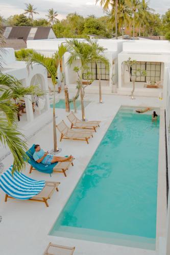 Bazén v ubytování Gili Inlander Boutique Hotel - Adults Only - Newly Renovated nebo v jeho okolí