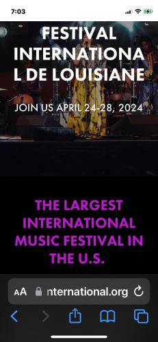 a poster for a music festival in the us at Lafayette Getaway - Private Room in a Shared House in Lafayette