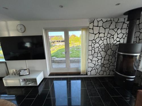 Kuchyň nebo kuchyňský kout v ubytování Villa nær Kolding Storcenter og Slotssøbad