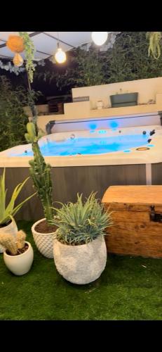 Piscina a La tanière o a prop
