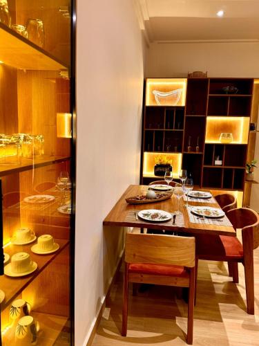 Oasis appartements Bastosにあるキッチンまたは簡易キッチン