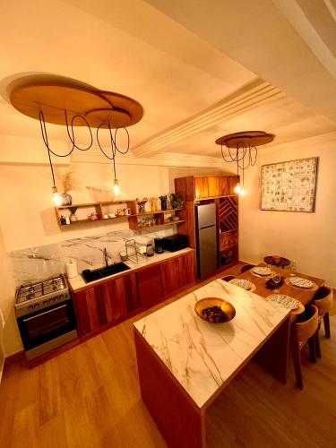 Oasis appartements Bastosにあるキッチンまたは簡易キッチン