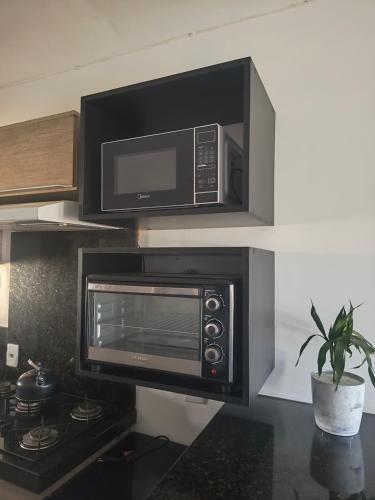 Η κουζίνα ή μικρή κουζίνα στο Casa na praia