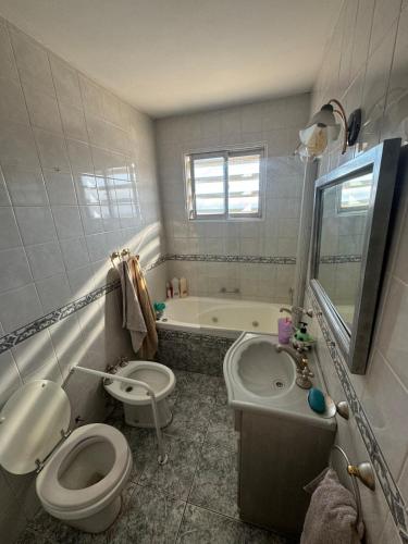 Bilik mandi di Downtown apartment in Neuquén