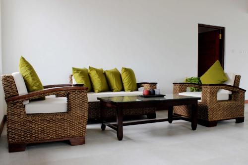 Χώρος καθιστικού στο Hillcrest Villa Kandy