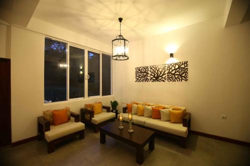 Χώρος καθιστικού στο Hillcrest Villa Kandy