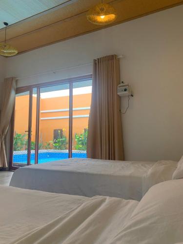 Katil atau katil-katil dalam bilik di PUN Retreat