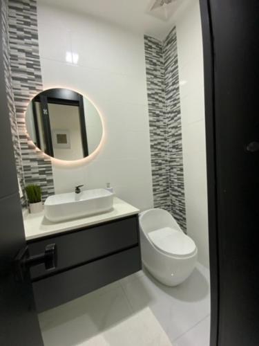 Koupelna v ubytování Paradisiac 1 bedroom