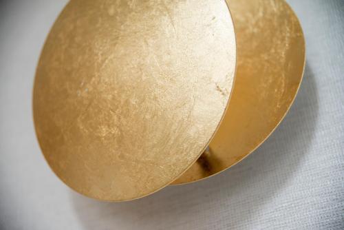 a close up of a gold ring at ABC Hotel in Blankenberge