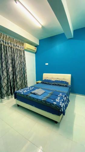 Katil atau katil-katil dalam bilik di SH-StayHere with 3 bedroom and 2 bathroom