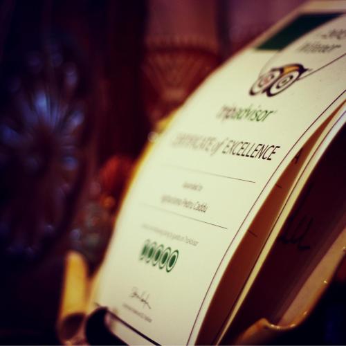 Certifikát, hodnocení, plakát nebo jiný dokument vystavený v ubytování Agriturismo Pedru Caddu