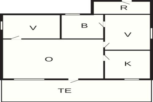 a block diagram of a box with different words at 5 person holiday home in Ans By-By Traum in Roe