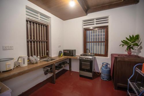 Η κουζίνα ή μικρή κουζίνα στο VILLA POG