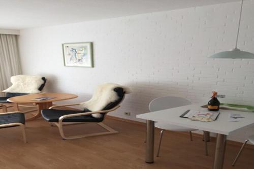 Χώρος καθιστικού στο Apartment in Westerland