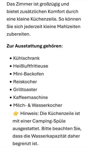 a screenshot of a cell phone with a list ofiazepines at Freude Unterkunft Basel in Allschwil