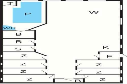 a schematic diagram of the proposed algorithm for determining the slope of a staircase at 20 person holiday home in Vinderup-By Traum in Vinderup