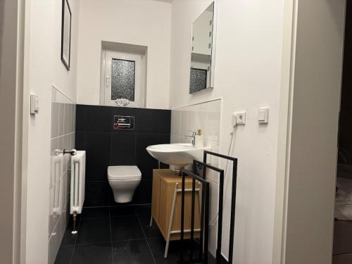 Koupelna v ubytování Loft I 3 Min bis Hbf I Netflix I Boxspring Betten