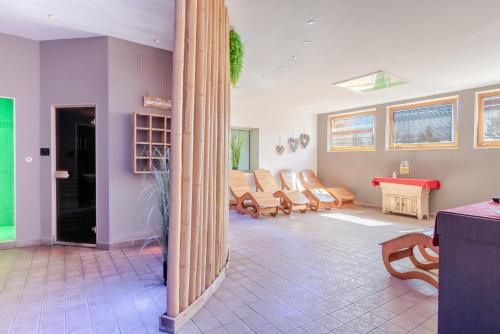 Ruang duduk di Hotel Norge