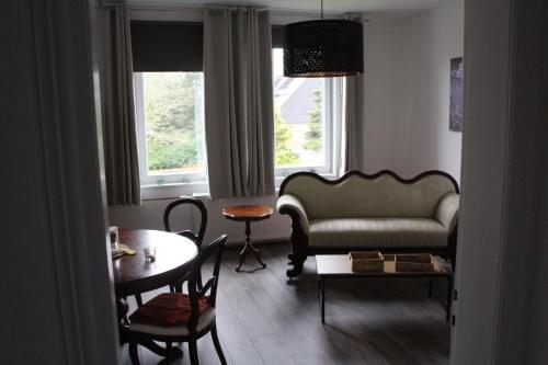 Posezení v ubytování RuDi Ferien Ressort