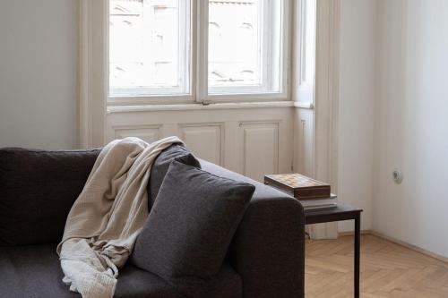 Classic elegant apartment with beautiful daylight