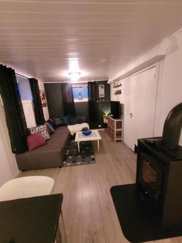 Et opholdsområde på Central apartment in Breivika, Tromsø