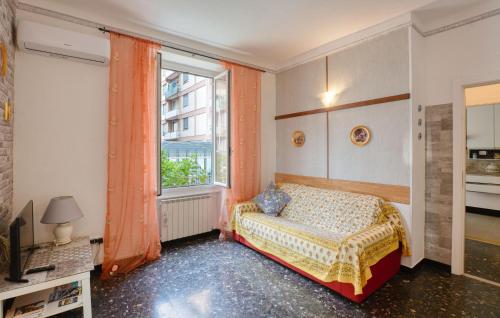 Ένα ή περισσότερα κρεβάτια σε δωμάτιο στο Gorgeous Apartment In Chiavari With Wifi