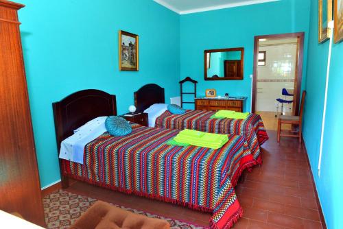 Ліжко або ліжка в номері Quinta A Reforma
