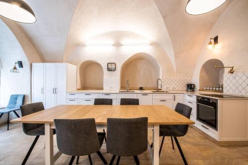 Η κουζίνα ή μικρή κουζίνα στο City Center Luxury