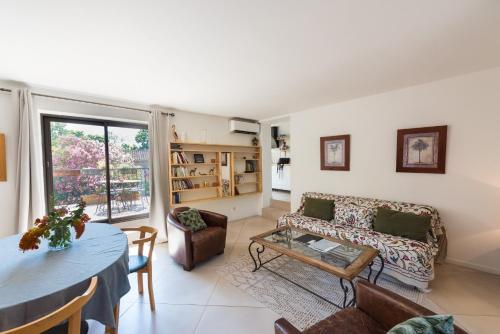 Χώρος καθιστικού στο Domaine Sesquier