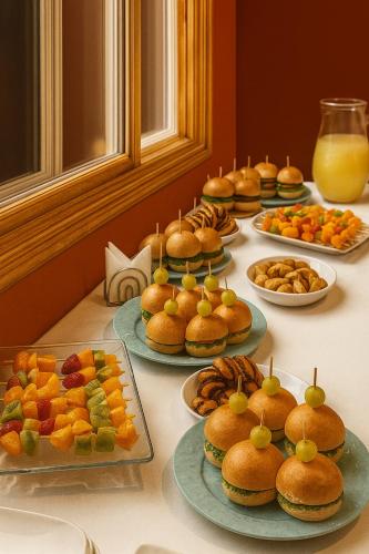 Comida en el lodge o alrededores