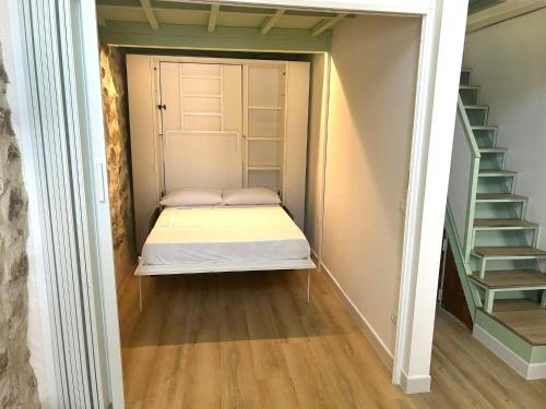 Giường trong phòng chung tại Treixadura Harbor's Light