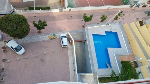 Bazén v ubytování PlayaMar nebo v jeho okolí