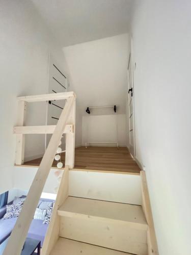 Postel nebo postele na pokoji v ubytování Domki u Gąski