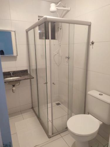 Koupelna v ubytování Studio Urbano - a um pulo do centro da cidade