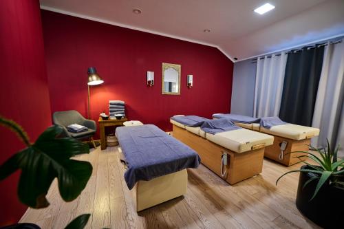 Spa o instalaciones de bienestar en Hotel i Aquapark Olender