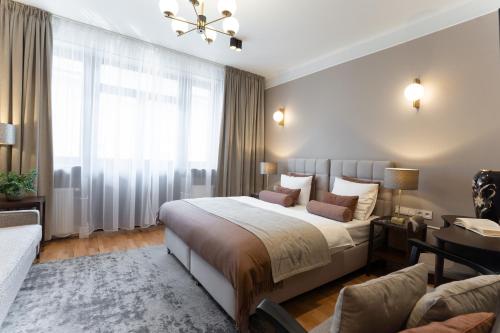 Ένα ή περισσότερα κρεβάτια σε δωμάτιο στο Avanti Villa