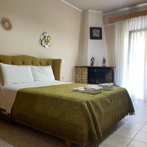 Postel nebo postele na pokoji v ubytování Voras Apartments