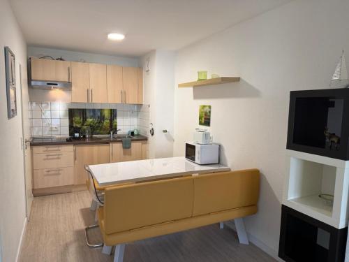 Dapur atau dapur kecil di Apartments Jahnstraße