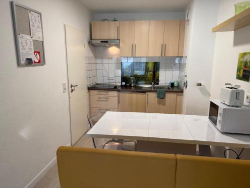 Dapur atau dapur kecil di Apartments Jahnstraße