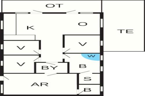 a diagram of a block diagram of afluorescenceorescence detector at 8 person holiday home in Sydals-By Traum in Skovbyballe