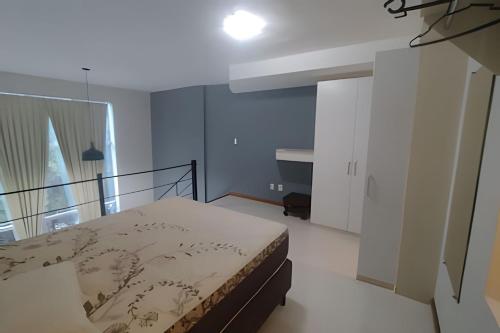 Ένα ή περισσότερα κρεβάτια σε δωμάτιο στο Saint Sebastian ap210-flat com hidro, ate 4pessoa!