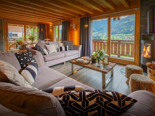 Et opholdsområde på Chalet de Nantaux - OVO Network